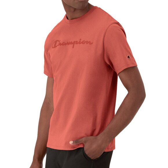 Champion Men's Classic Graphic Tonal Script Logo T-Shirt - Picture 1 of 1